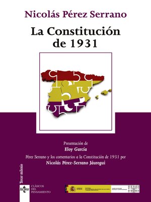 cover image of La Constitución de 1931
